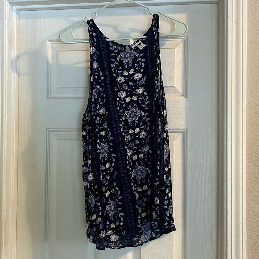 Floral tank top